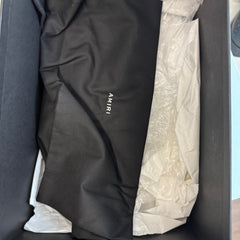 Amiri Black/Grey Bone Sneaker Size 42
