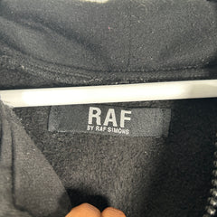 Raf Simons Black Zipper Hoodie Size 1