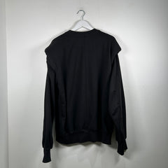 We11done Padded Shoulder Crewneck Size M