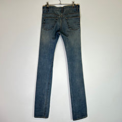 Dior Homme AW07 Blue Wash Jake Denim Jeans Size 27