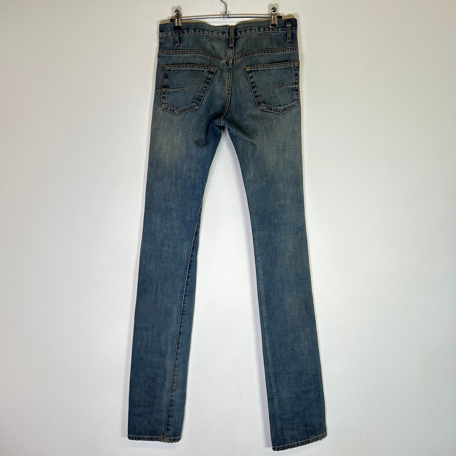 Dior Homme AW07 Blue Wash Jake Denim Jeans Size 27