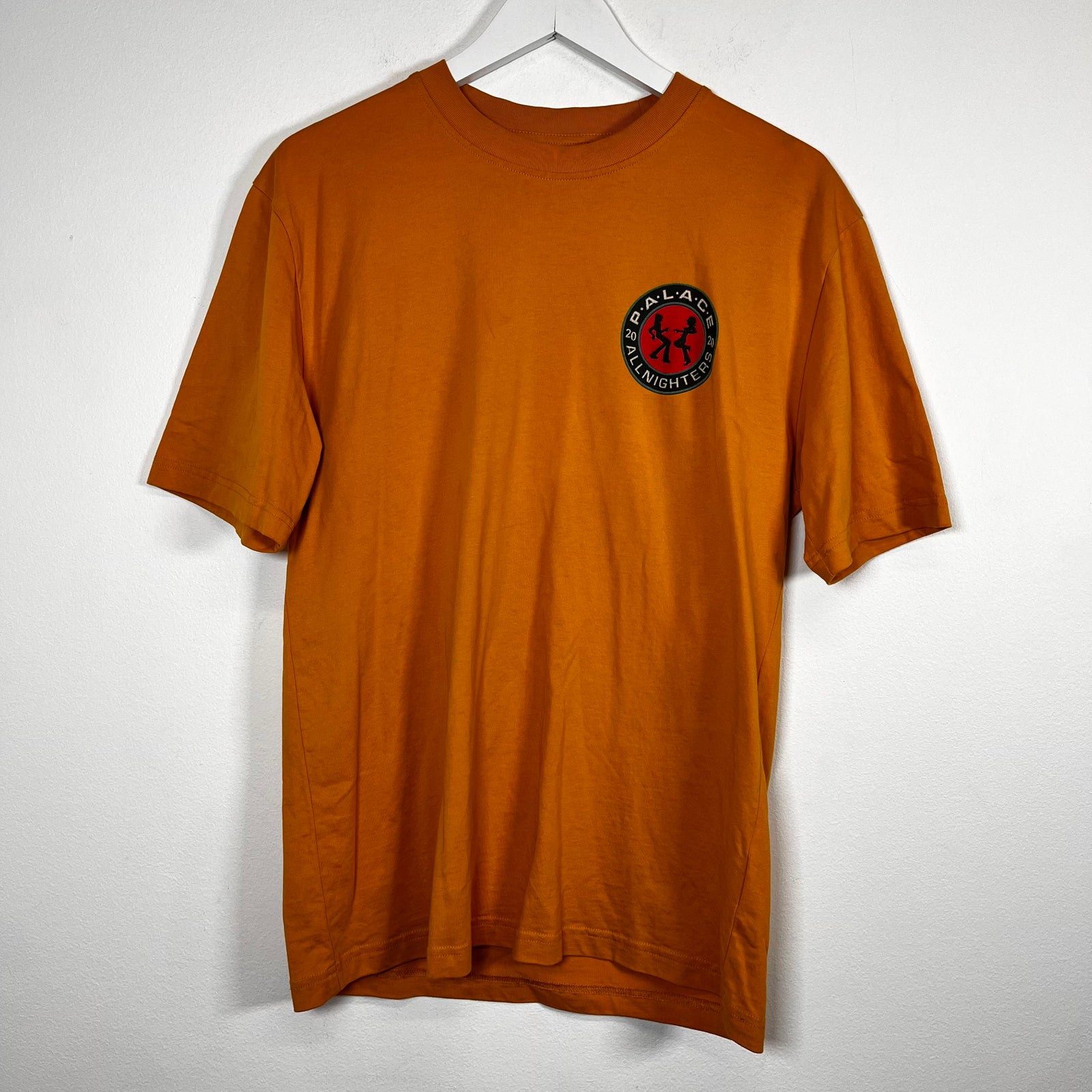 Palace Yellow All Nighters Tee Size M