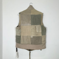 Greg Lauren Patchwork Utility Ivory & Sage Size 2