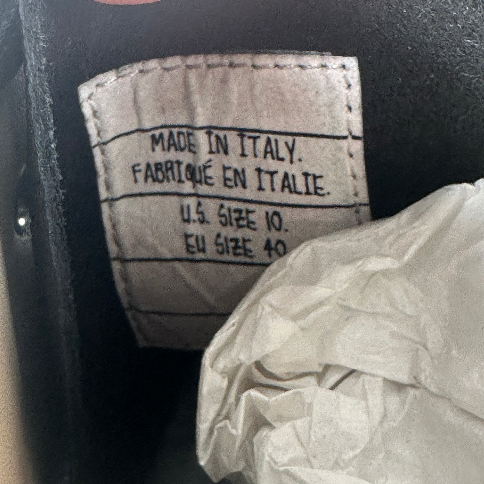 Thom Browne Wingtip Pebble Grain Boot Size 8