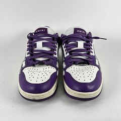 Amiri Purple Skeleton Low-Top Sneakers Size 9