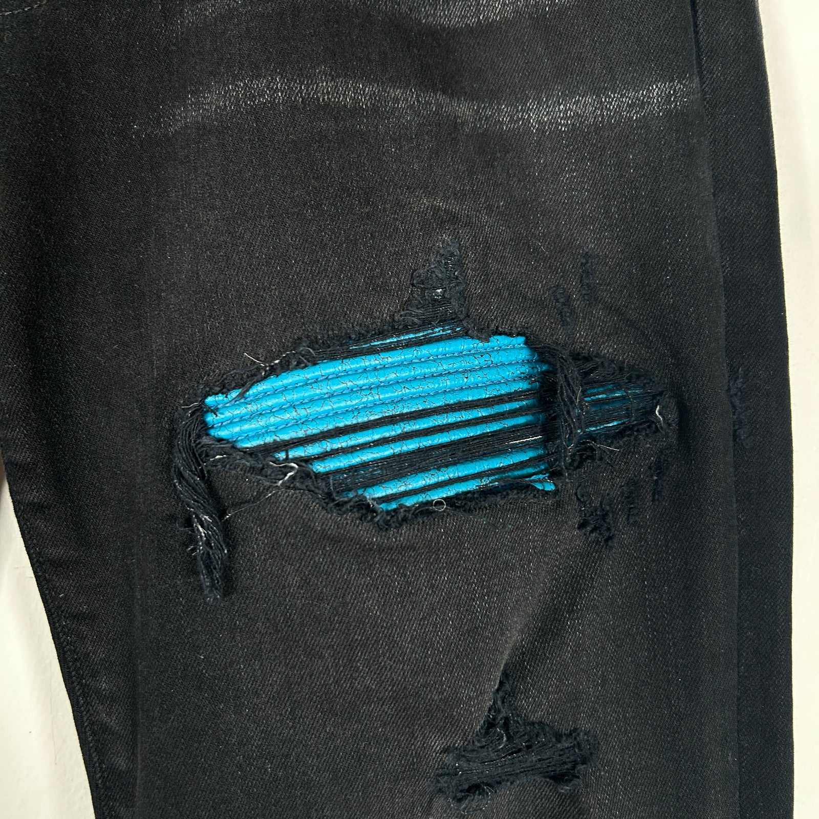 Amiri Blue Patch MX1 Size 34