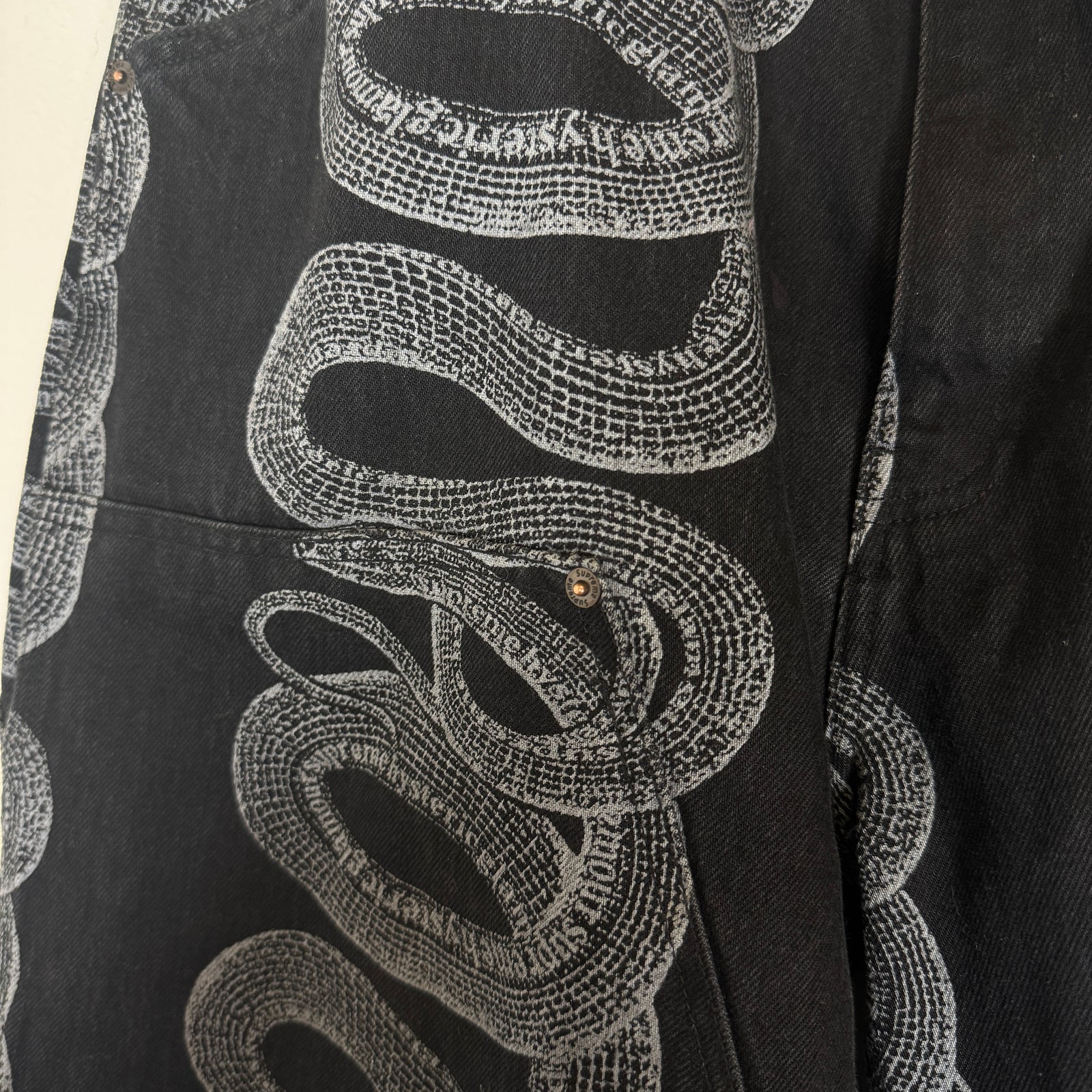 Supreme x Hysteric Glamour Black Carpenter Pants Size 36