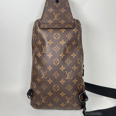 Louis Vuitton Monogram Macassar Avenue Sling Bag