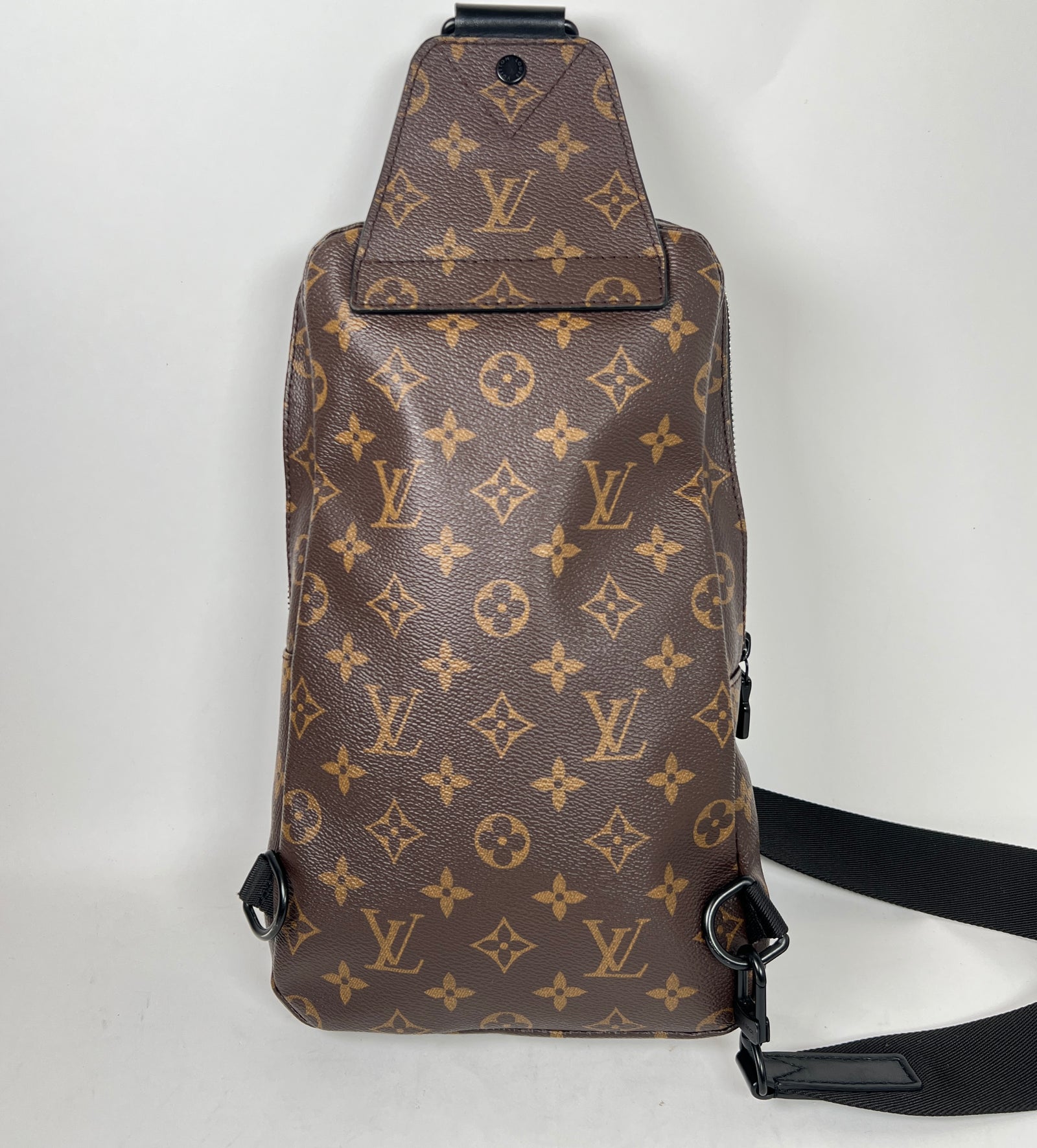 Louis Vuitton Monogram Macassar Avenue Sling Bag