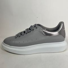 Alexander Mcqueen True Grey/Silver Sneaker Size 45.5
