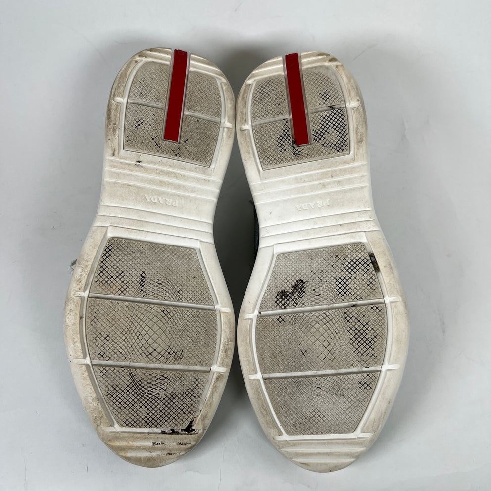 Prada Green America Cups Sneaker Size 8.5