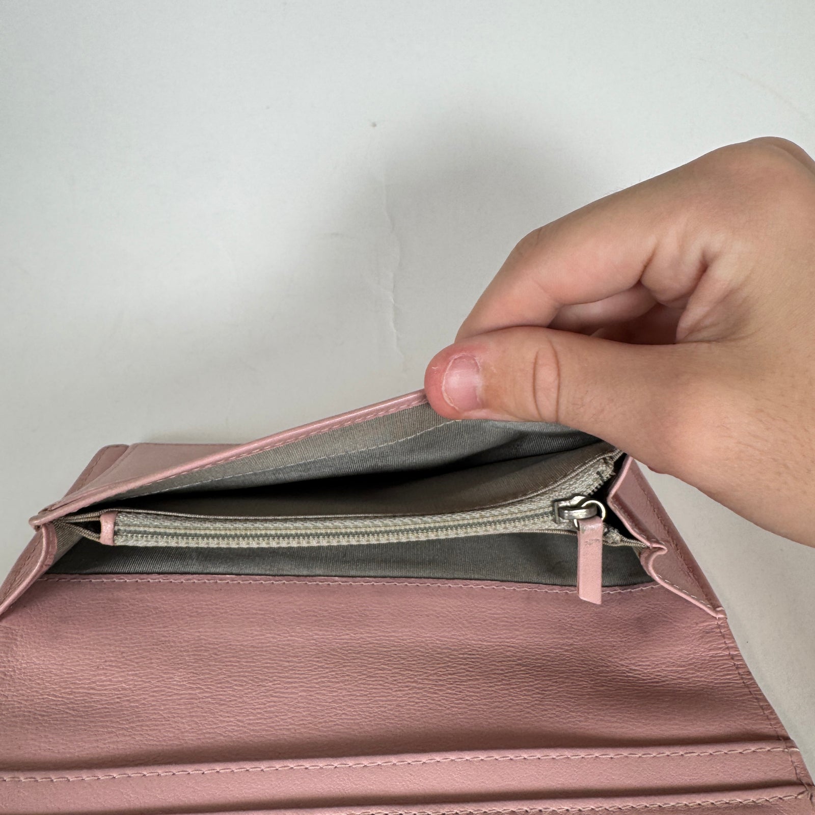 Chanel Pink Caviar Long Wallet