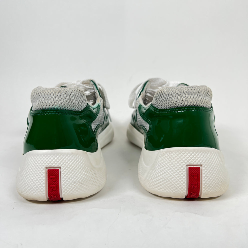Prada Green America Cups Sneaker Size 8.5