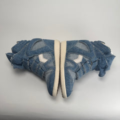 Isabel Marant Blue Bekkett Denim Sneakers Size 38