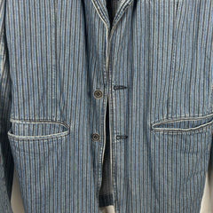 Balenciaga FW02 Denim Blazer Size M
