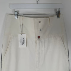 Vivienne Westwood Side Stripe White Pants Size 30