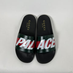 Gucci x Palace Black Slides Size 39