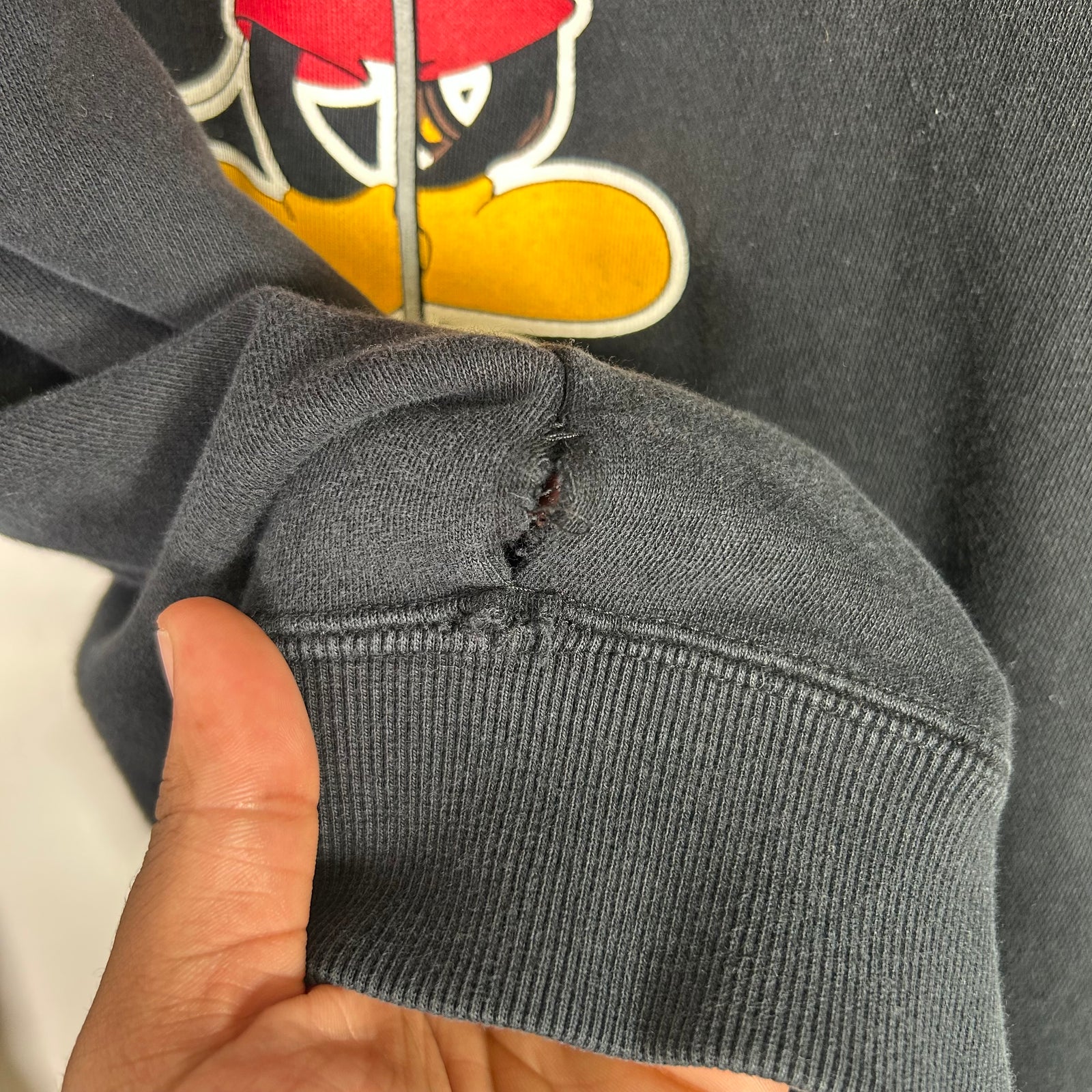 Number (N)ine Mickey Mouse Hoodie