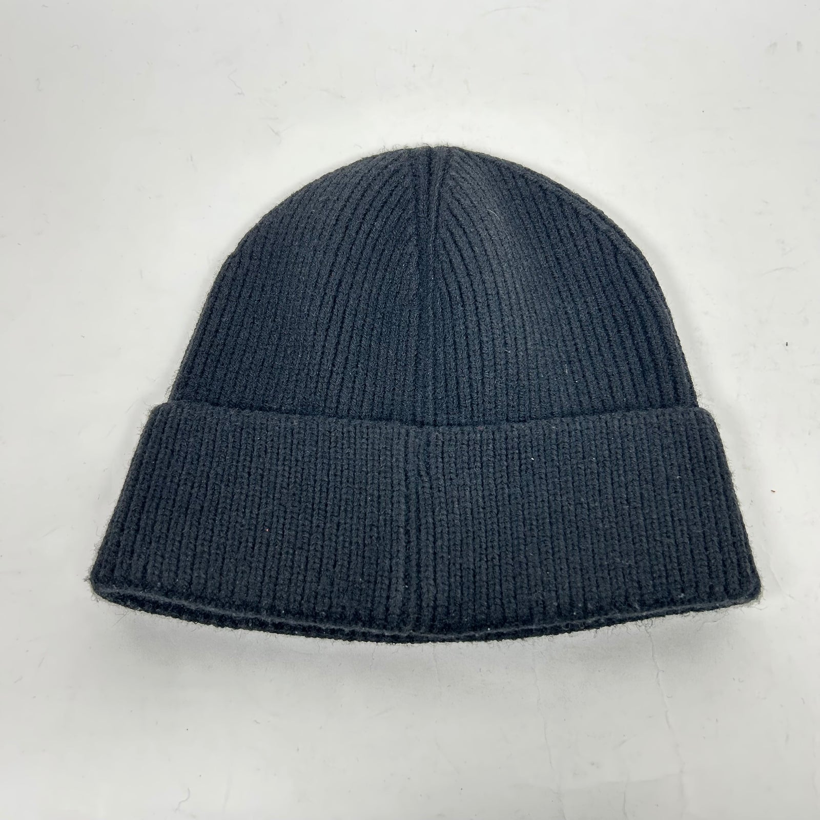 Moncler Black Logo Beanie