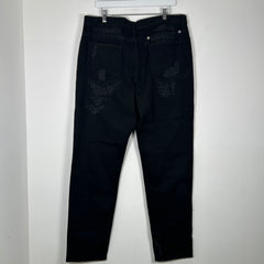 Givenchy Black Distressed Jeans Size 38