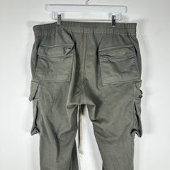 Rick Owens DRKSHDW Hustler Blue Mastodon Cargo Sweats Size XXL