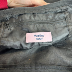 Martine Rose Sport Logo Foldable Duffle Bag