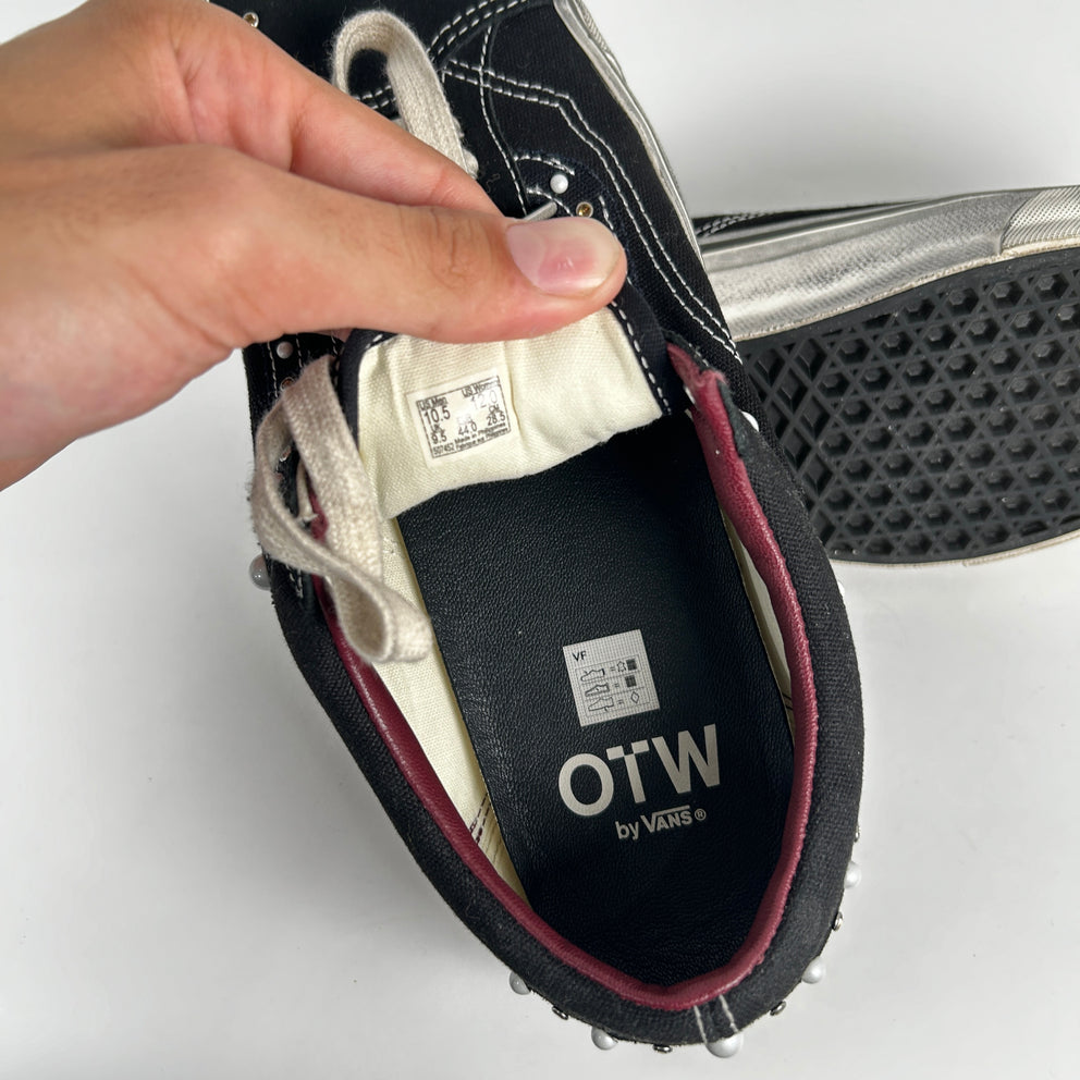 Vans Black OTW Skool 36 Studded Vans Size 10.5