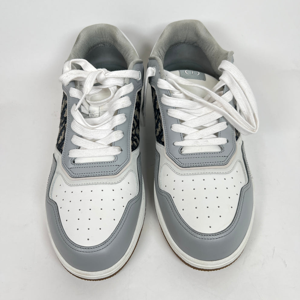 Dior Grey Monogram B27 Sneaker Size 47