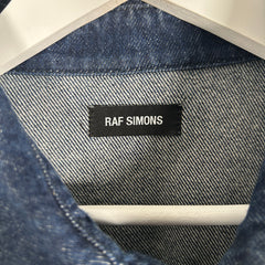 Raf Simons ‘RS’ Denim Over Shirt Size L