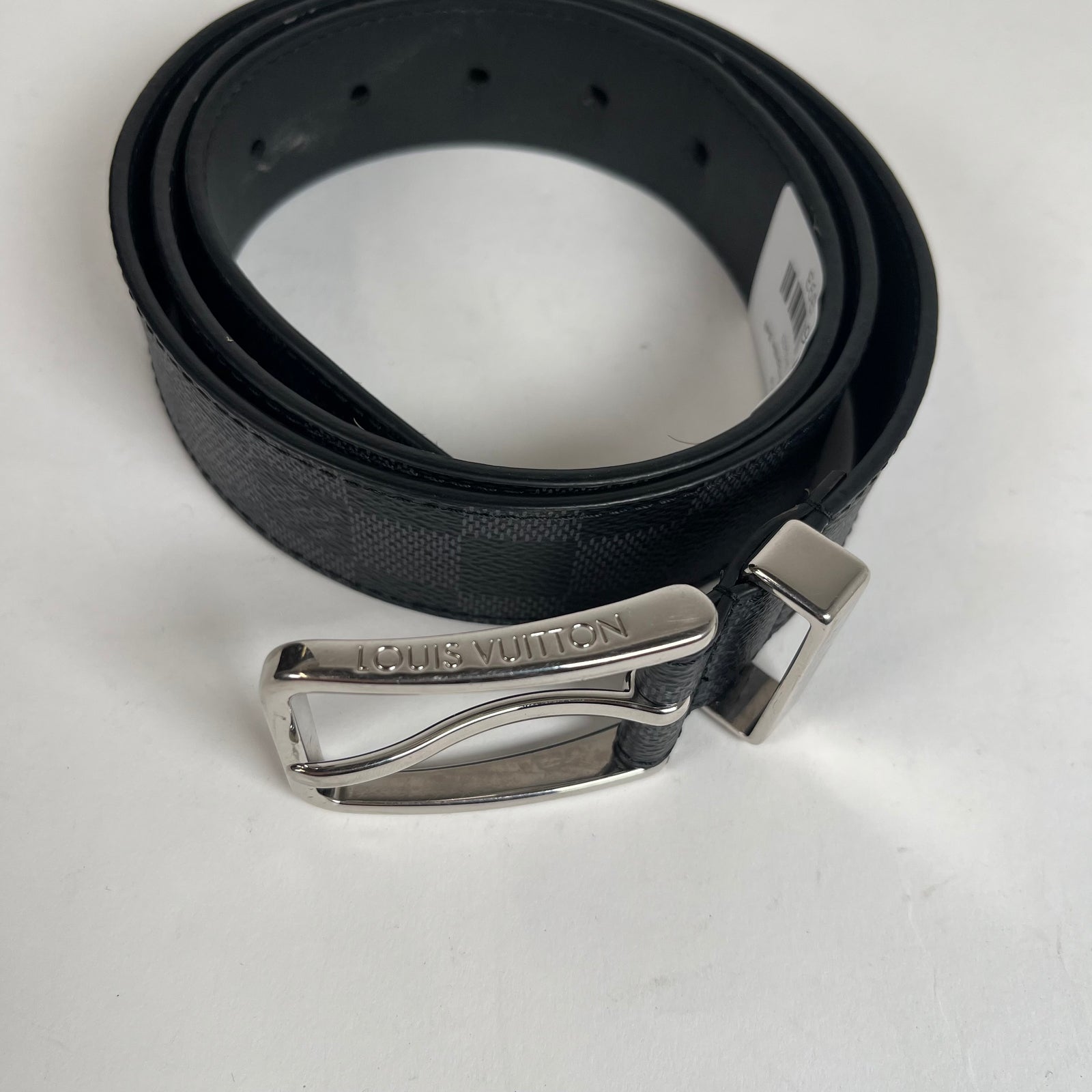 Louis Vuitton Damier Graphite Belt