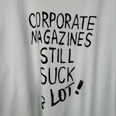 Vetements Corporate Mags Suck Graphic T-Shirt