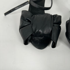 Balenciaga Black Knife Bow Heels Size 39