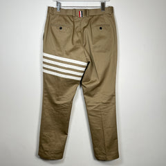 Thom Browne 4 Bar Khaki Pants Size 32