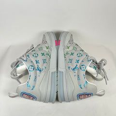Louis Vuitton Grey Multicolor Skate Sneakers Size LV 10