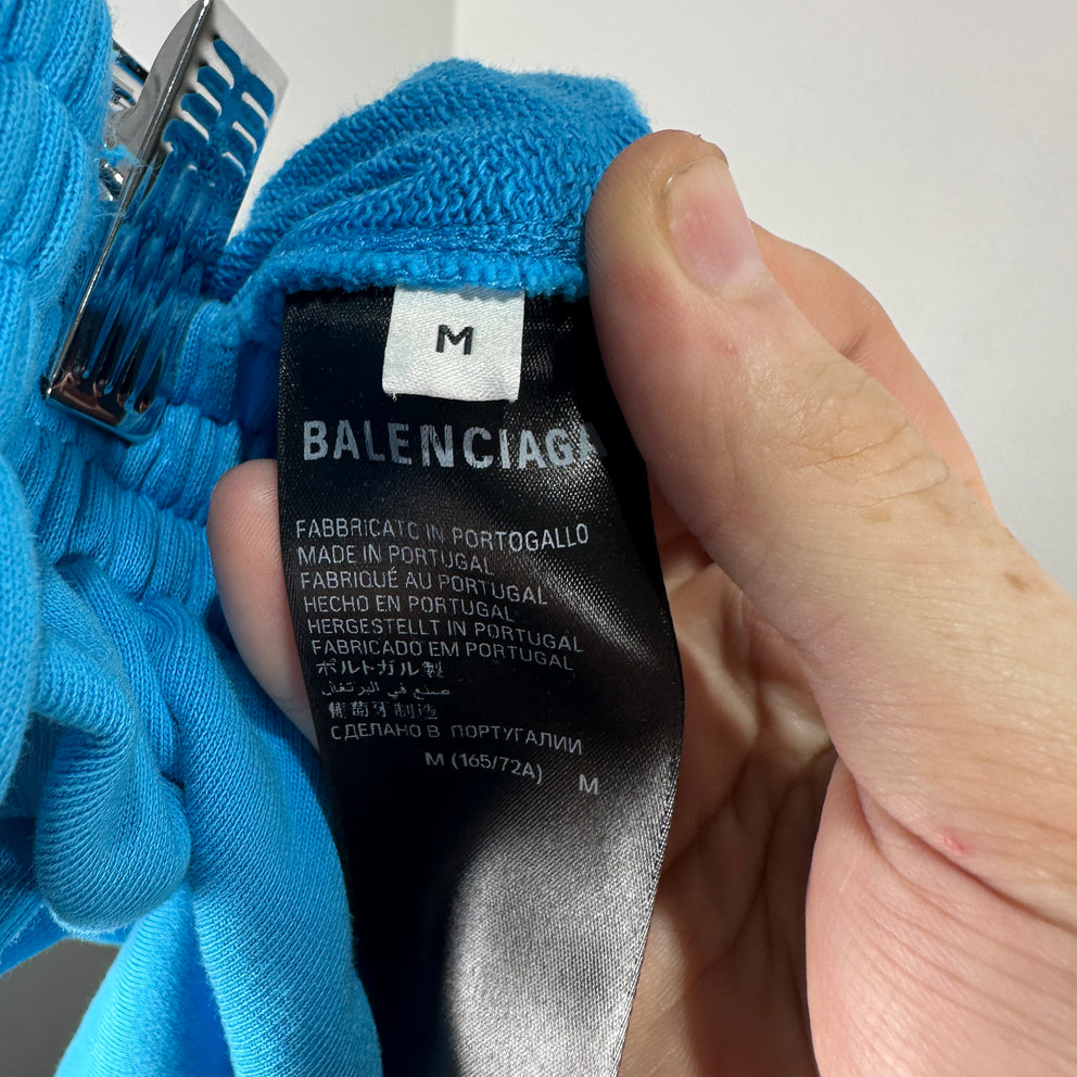 Balenciaga Campaign Blue Shorts Size M