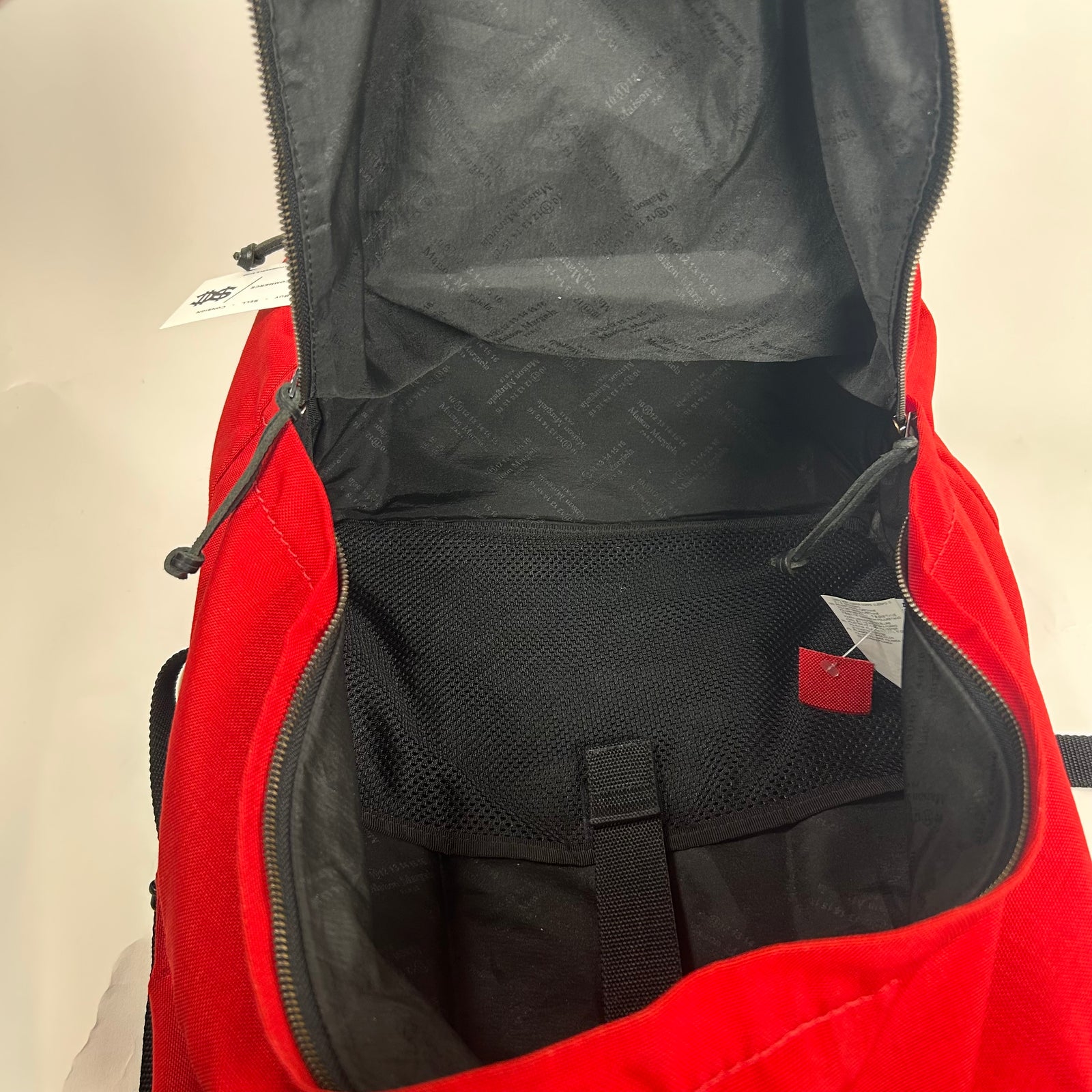Maison Margiela Red Cloth Backpack