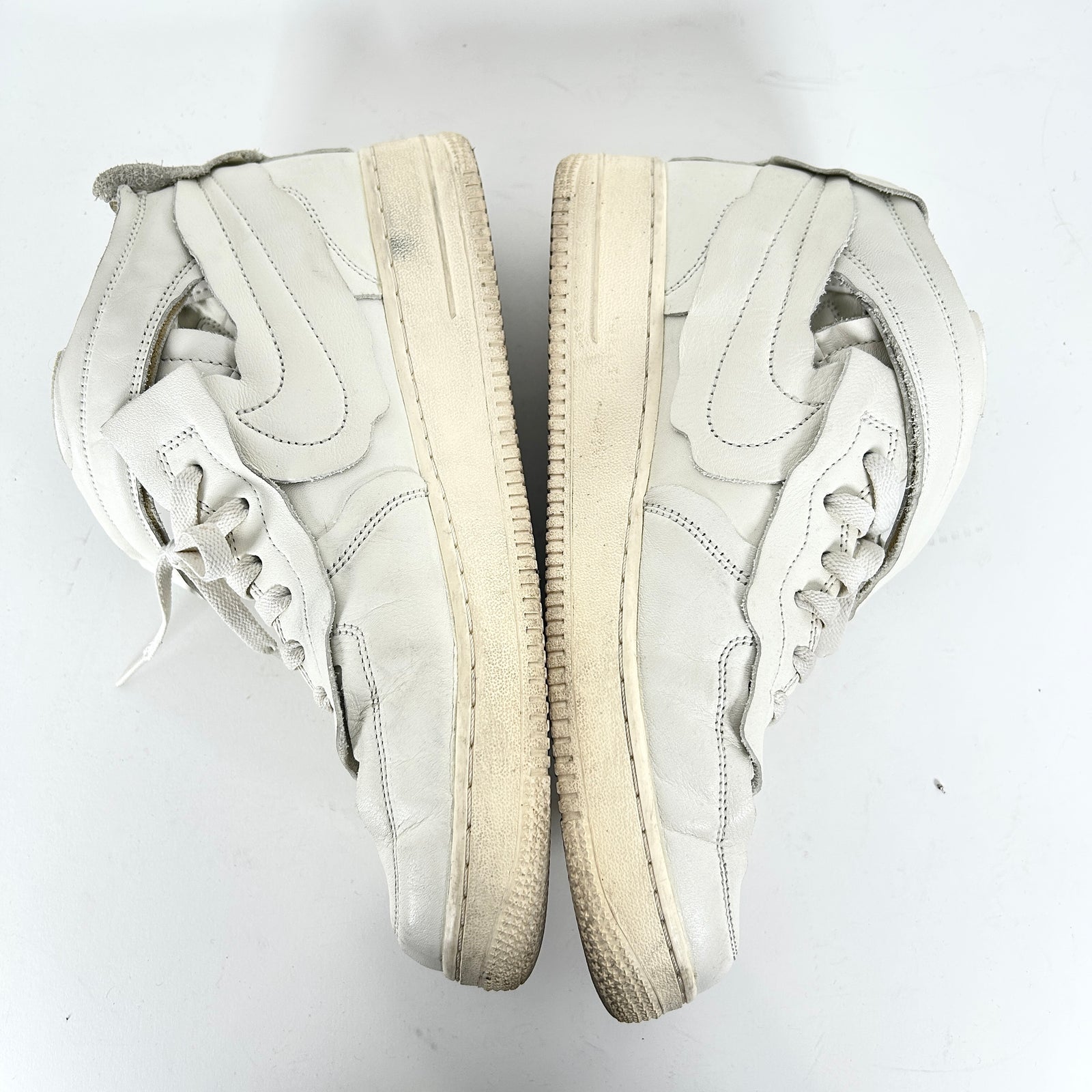 Comme Des Garcons x Nike Af1 White Deconstructed Size 10.5