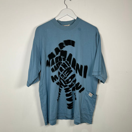 Marni Circular Spell-Out T-Shirt Size L