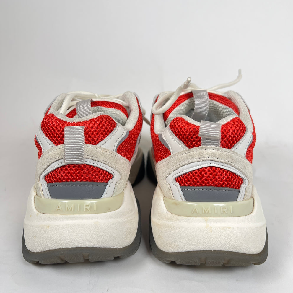 Amiri Grey/Red Bone Runner Size 42