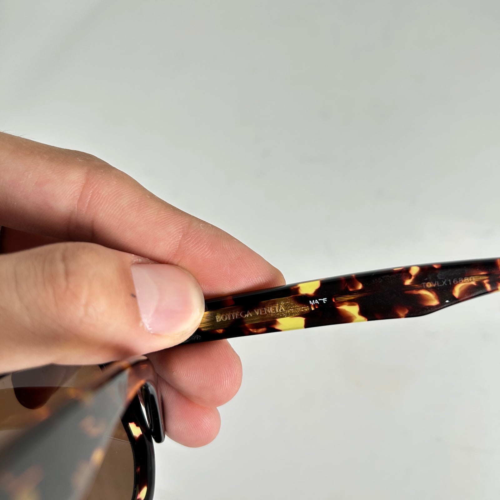 Bottega Veneta Tortoise Shell Sunglasses