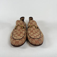 Gucci GG Monogram Horsebit Loafers 10.5