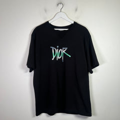 Dior x Shawn Stussy Gradient Logo T-Shirt