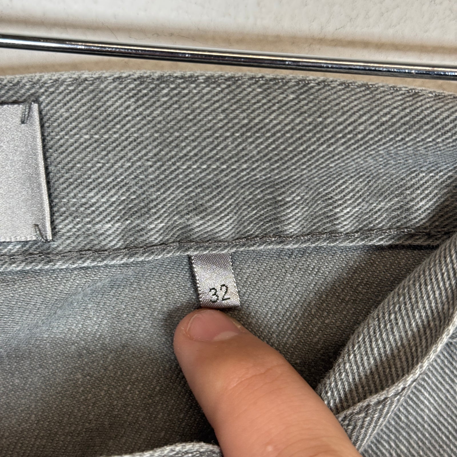 Dior AW01 Grey Jeans Size 31
