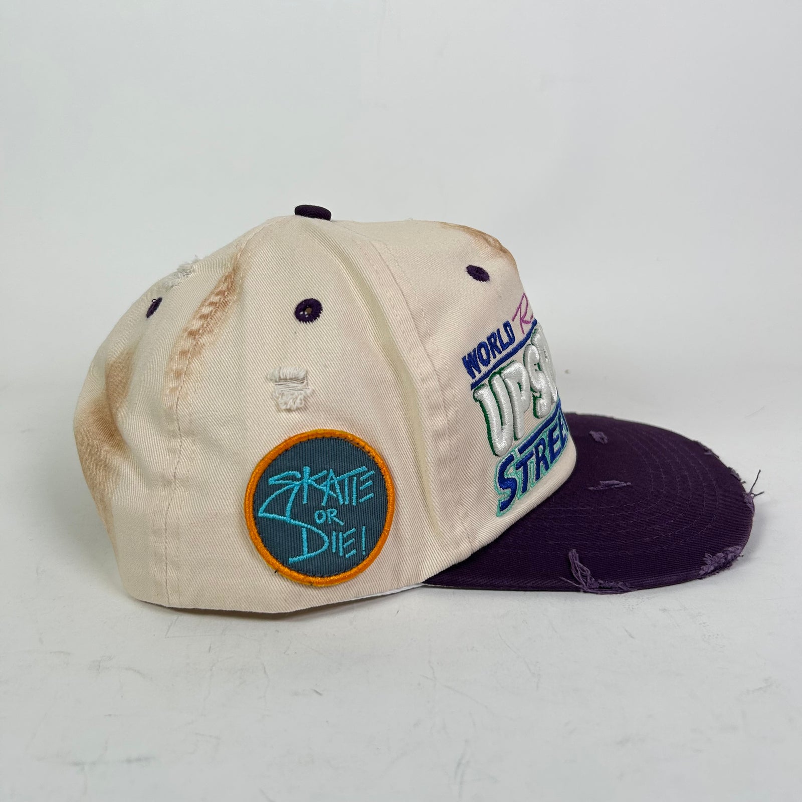 Up7 Dirty Meck Distressed Hat