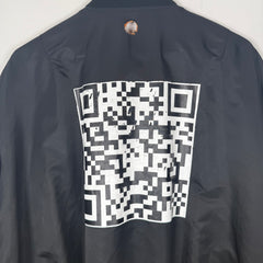 Vetements Reversible QR Bomber Jacket Size L