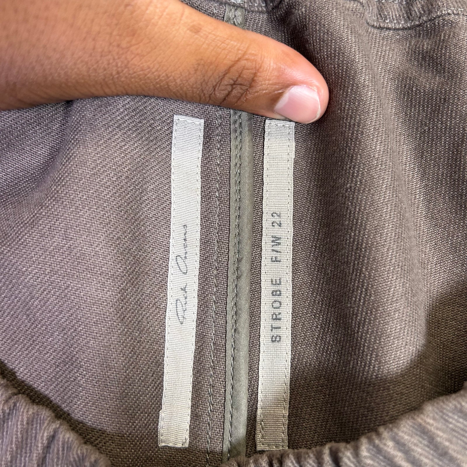 Rick Owens Dust Penta Boxer Shorts