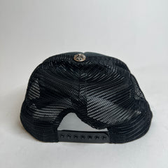 Chrome Hearts Black F**k Hollywood Trucker Hat