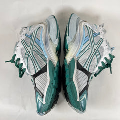 Balenciaga Green/Blue Mesh Runners Size 44