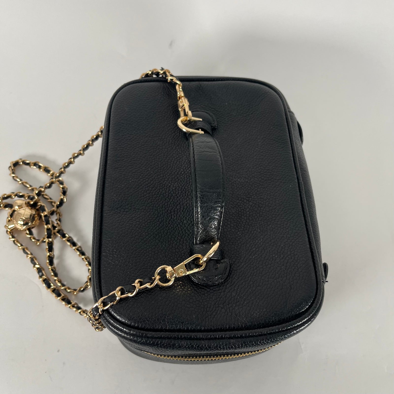 Chanel Caviar Leather Timeless Vanity Case