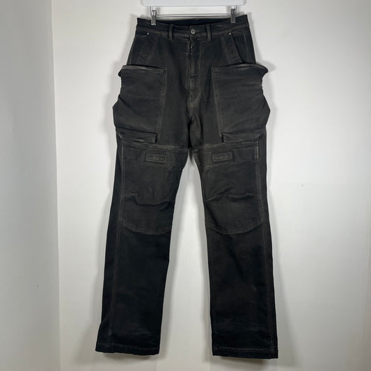 Rick Owens SS24 Lido Stefan Cargo Pants Size 31